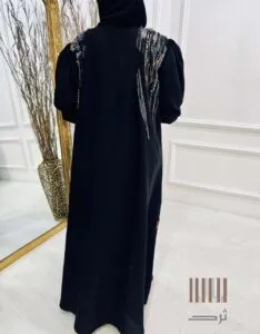 عباية بالشك اليدوي الراقي