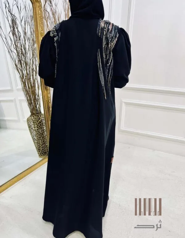 عباية بالشك اليدوي الراقي