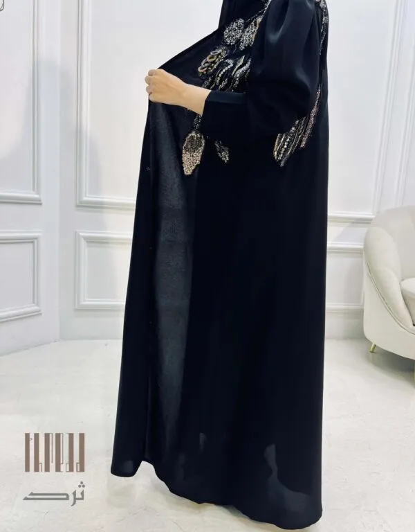 عباية بالشك اليدوي الراقي