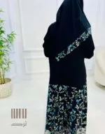 عباية بقماش مطرز فاخر - عبايات سفر مريحة وأنيقة