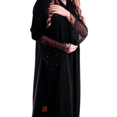 imgi_2_20a98f2b-973e-49d5-9ff2-25b4e90a80d2-829.6875x1000-s3hNmgNGaL1jpN33VlvQIuBAIuzvZSmAqXudlHs0 Black Cloche Lace Sleeve Abaya with Elegant Design